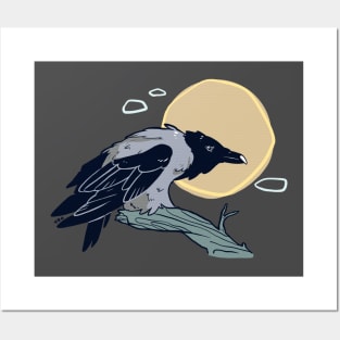 crow Posters and Art
